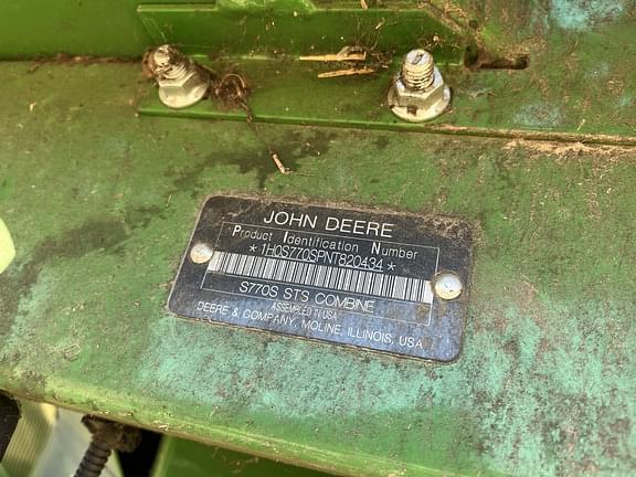 Image of John Deere S770 Primary image