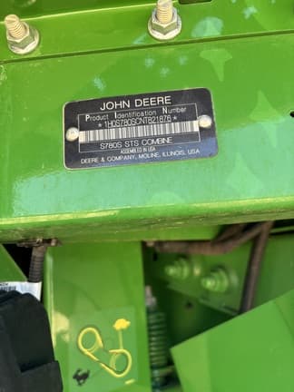 Image of John Deere S780 equipment image 3