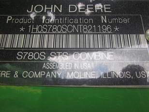 Main image John Deere S780 22