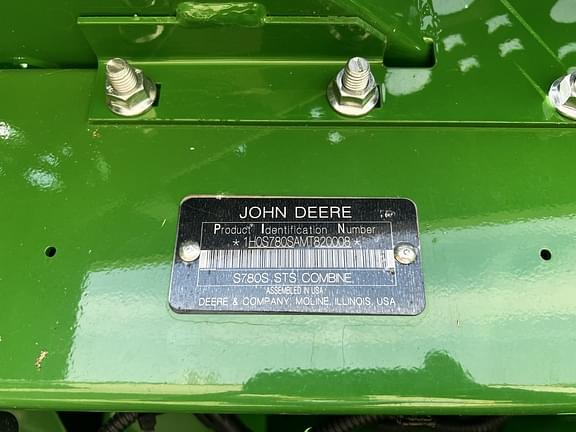 Image of John Deere S780 equipment image 3