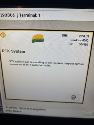 Image of John Deere StarFire 6000 Image 1