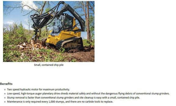 Image of John Deere SS30 equipment image 1