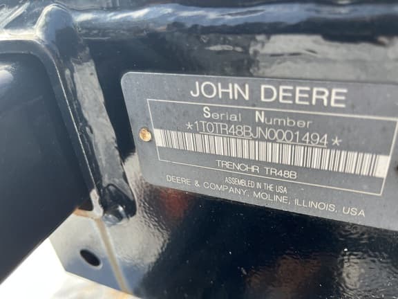Image of John Deere Worksite Pro TR48B equipment image 4
