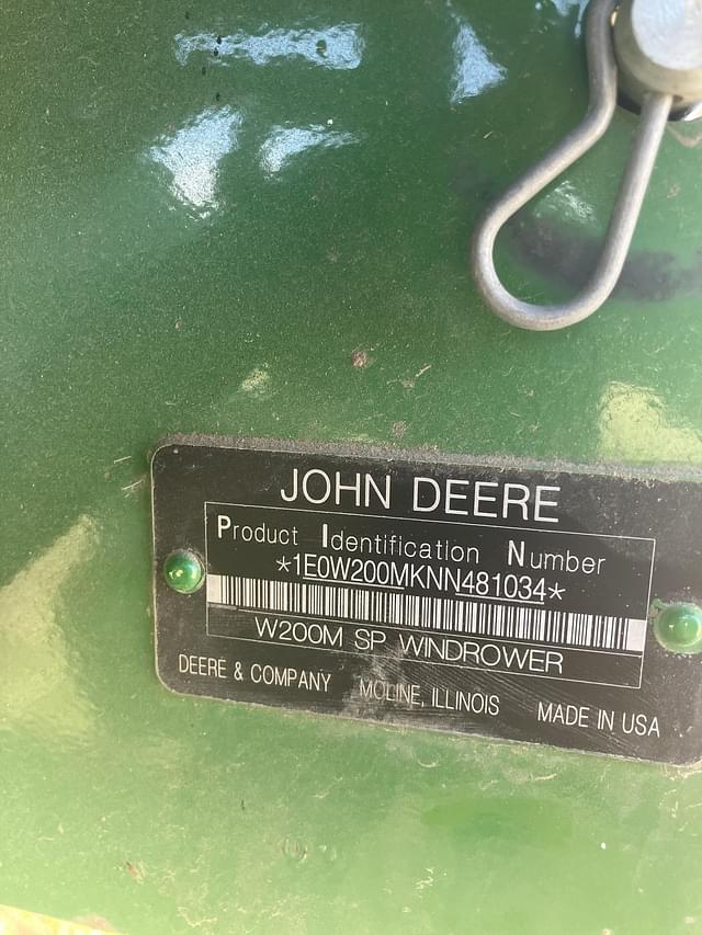 Image of John Deere W200M equipment image 1