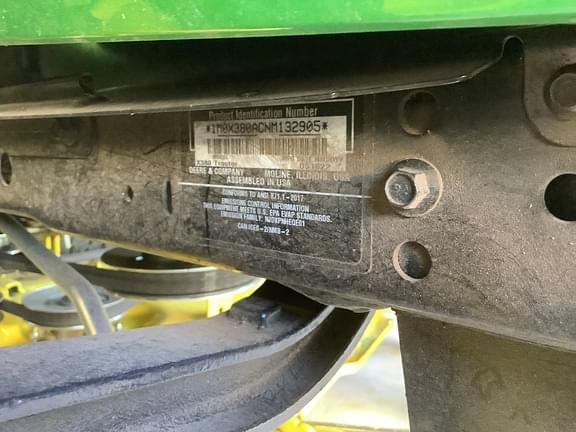 Image of John Deere X380 equipment image 3