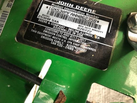 Image of John Deere Z530M equipment image 4