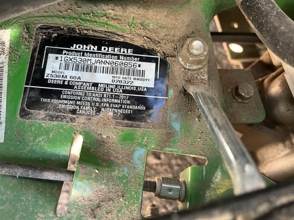 Image of John Deere Z530M equipment image 2