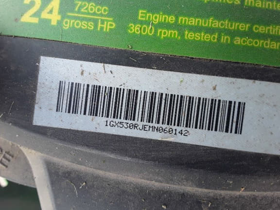 Image of John Deere Z530R equipment image 4