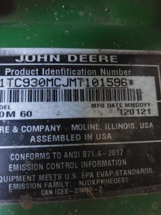 Image of John Deere Z930M equipment image 1