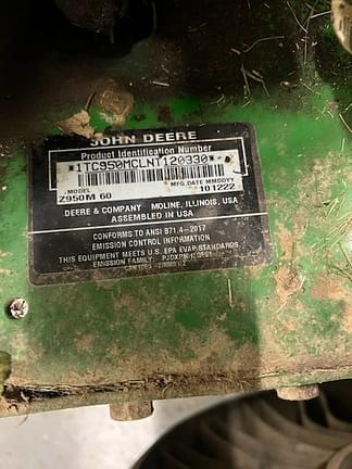 Image of John Deere Z950M equipment image 1