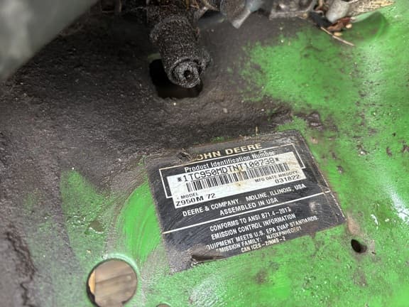 Image of John Deere Z950M equipment image 4