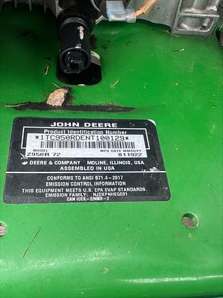 Image of John Deere Z950R equipment image 2
