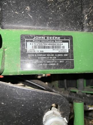 Image of John Deere Z997R equipment image 1