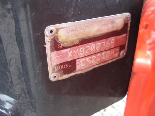 Image of Kioti CS2210 equipment image 1