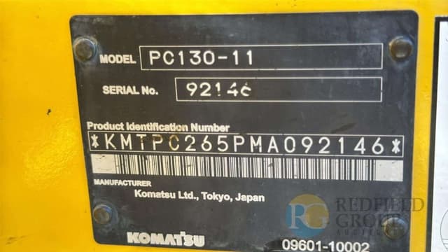 Image of Komatsu PC130 equipment image 3