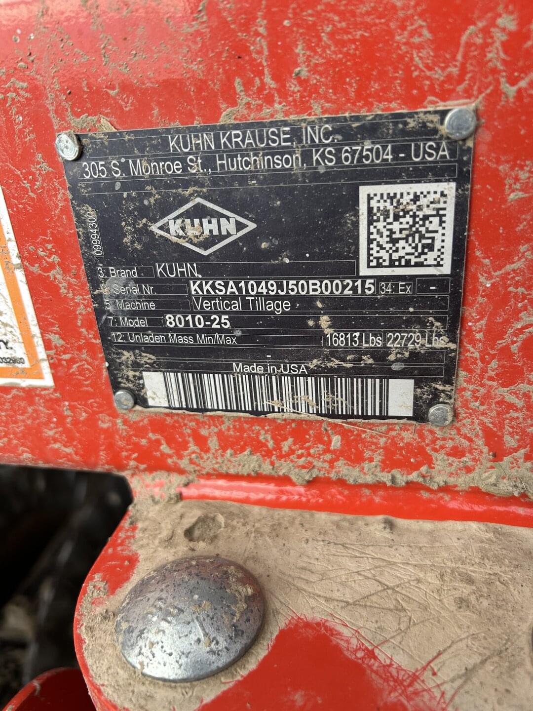 Image of Kuhn Krause Excelerator XT 8010-25 Image 1