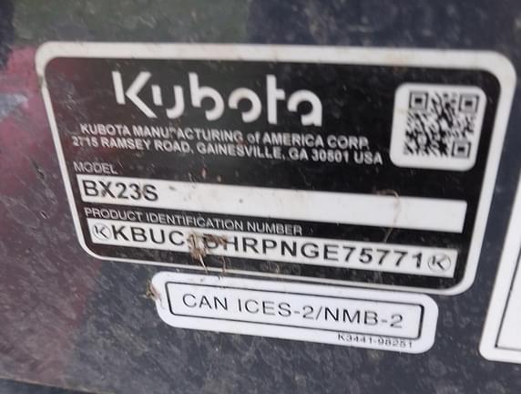 Image of Kubota BX23S equipment image 4