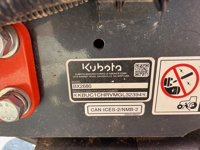 Image of Kubota BX2680 equipment image 3
