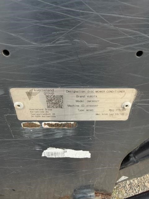 2022 Kubota DMC8032T Equipment Image0