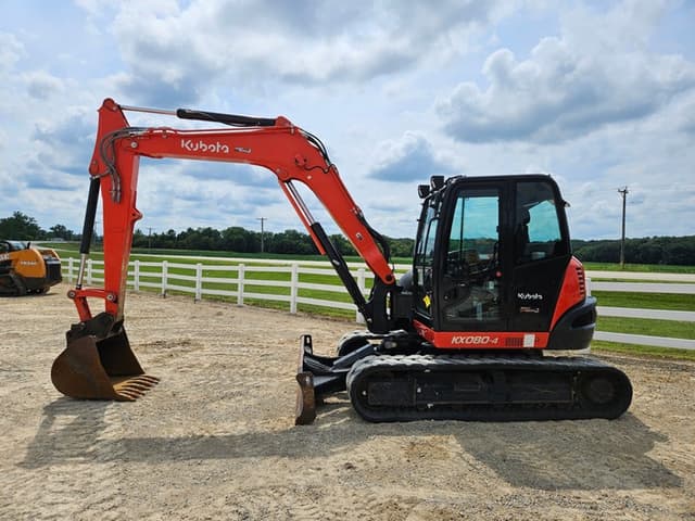 Image of Kubota KX080-4 equipment image 1