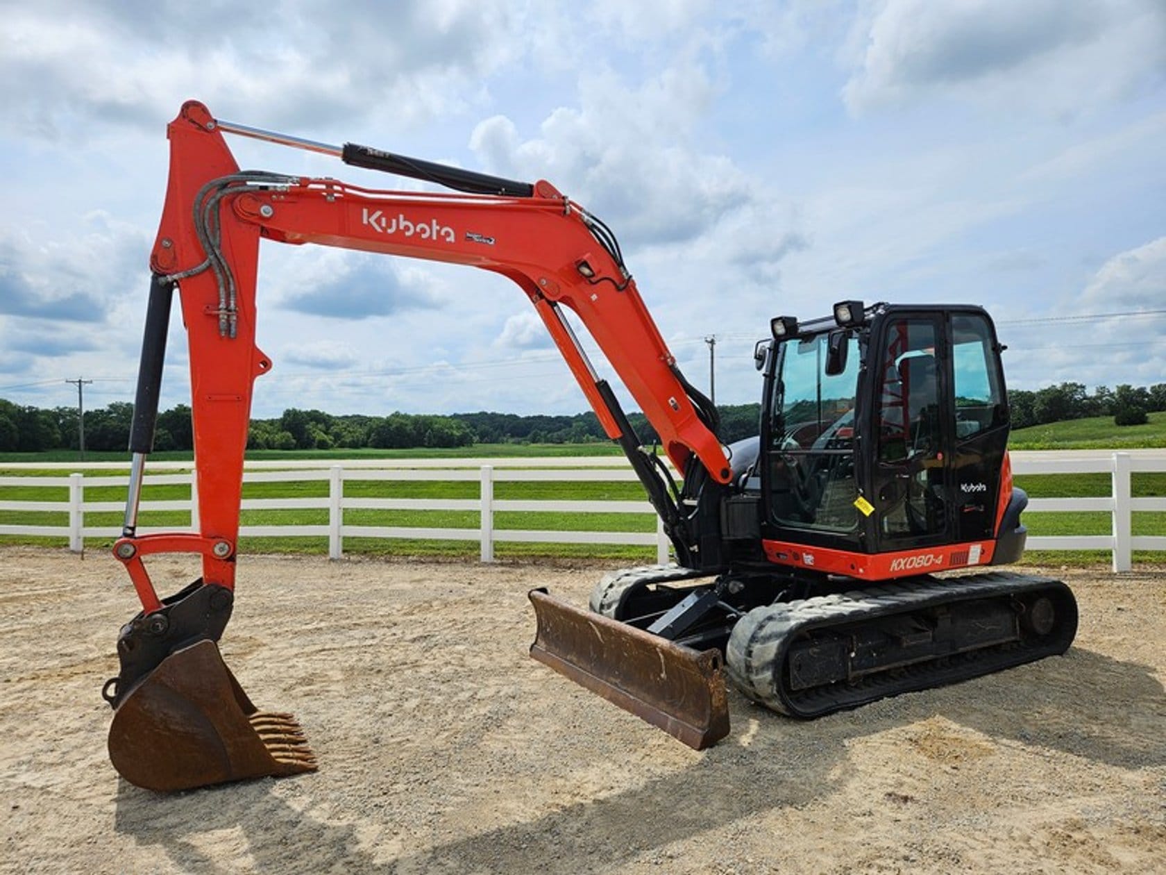 2022 Kubota KX080-4 Equipment Image0