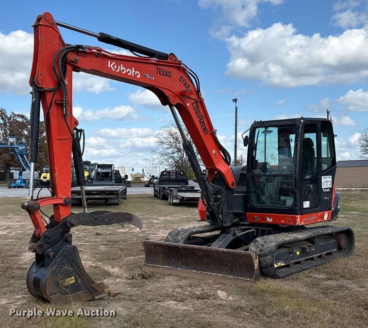 2022 Kubota KX080-4 Equipment Image0