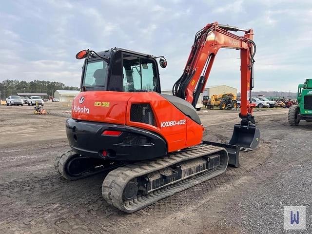 Image of Kubota KX080-4 equipment image 4