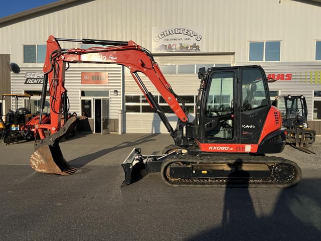 Image of Kubota KX080-4 equipment image 1