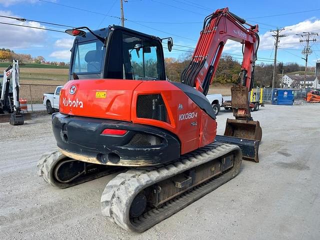 Image of Kubota KX080-4 equipment image 4