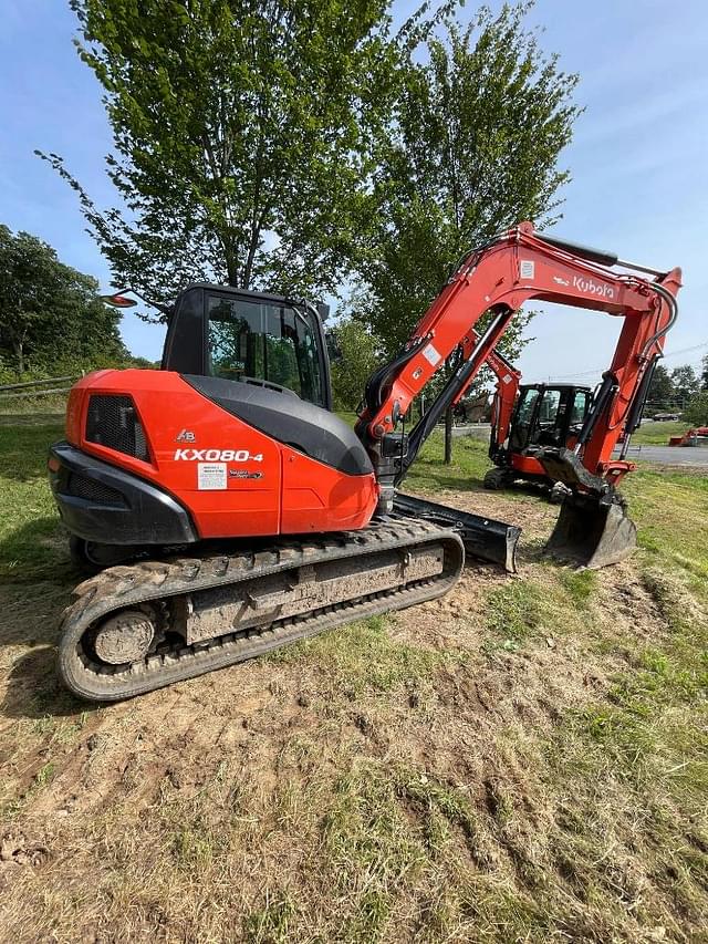 Image of Kubota KX080-4 equipment image 4