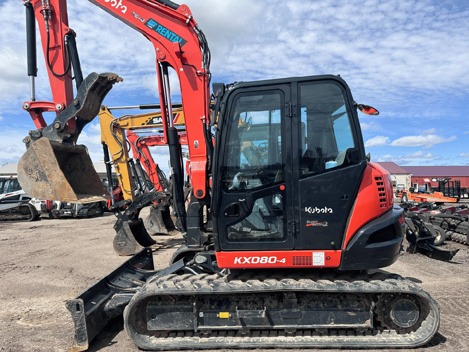 2022 Kubota KX080-4 Equipment Image0