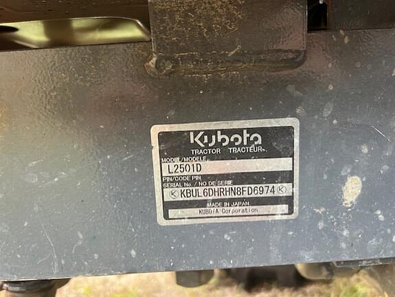 Image of Kubota L2501 equipment image 1