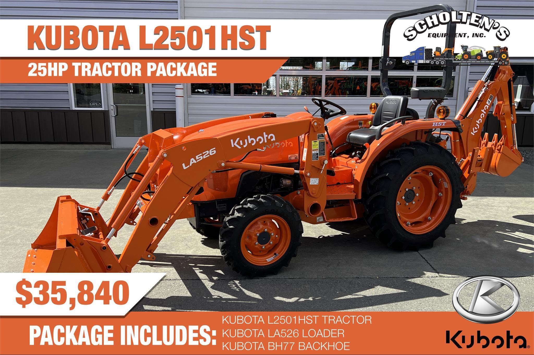 Main image Kubota L2501
