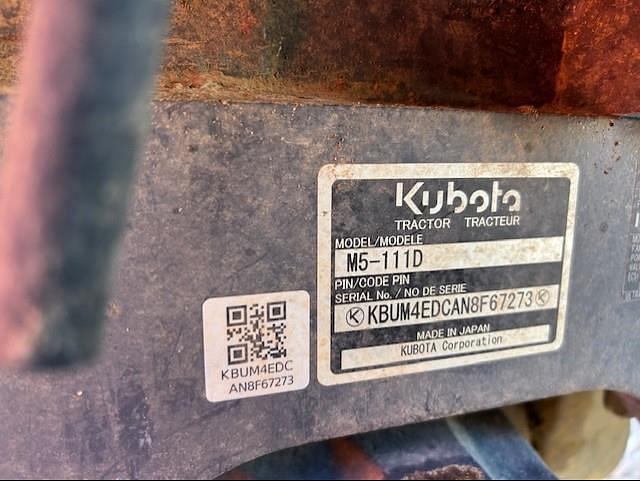 Image of Kubota M5-111D equipment image 2