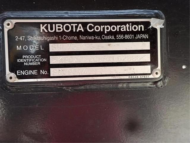 Image of Kubota SVL75-2 equipment image 4