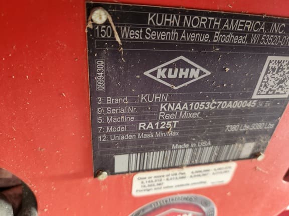 Image of Kuhn Knight RA125 equipment image 4