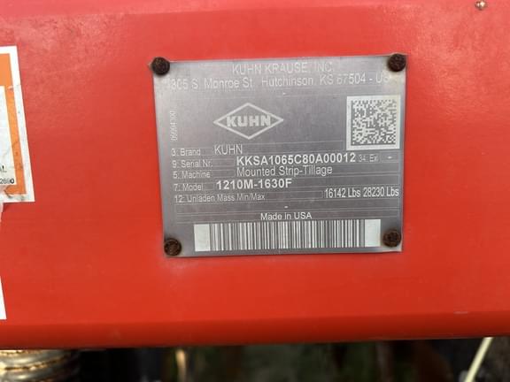 Image of Kuhn Krause Gladiator 1210M equipment image 4