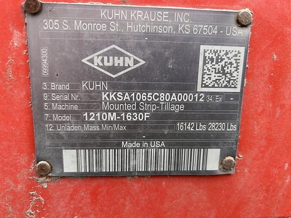 Image of Kuhn Krause Gladiator 1210M equipment image 2