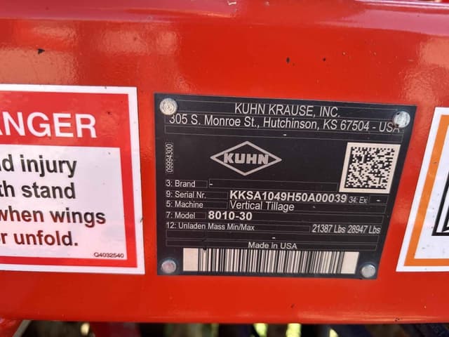 Image of Kuhn Krause Excelerator XT 8010 equipment image 1
