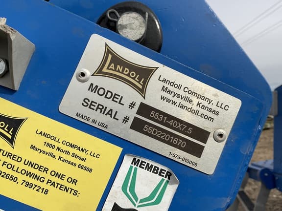 Image of Landoll 5531-40X7.5 equipment image 3