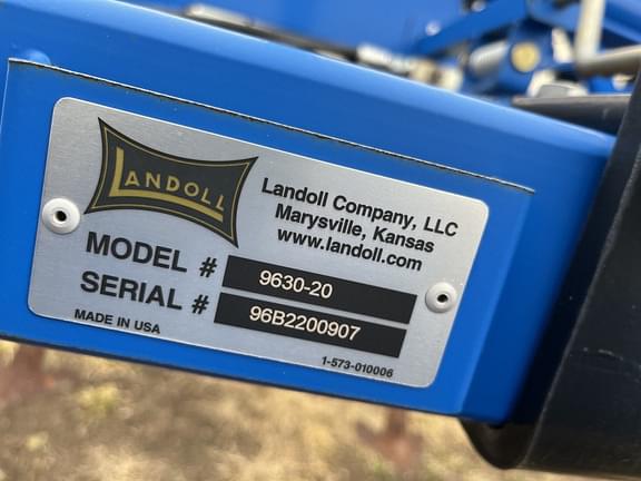 Image of Landoll 9630 equipment image 3