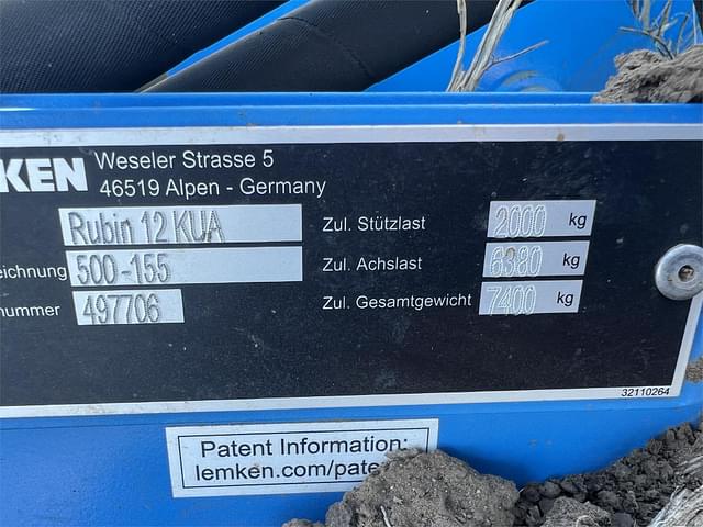 Image of Lemken Rubin 12 equipment image 3