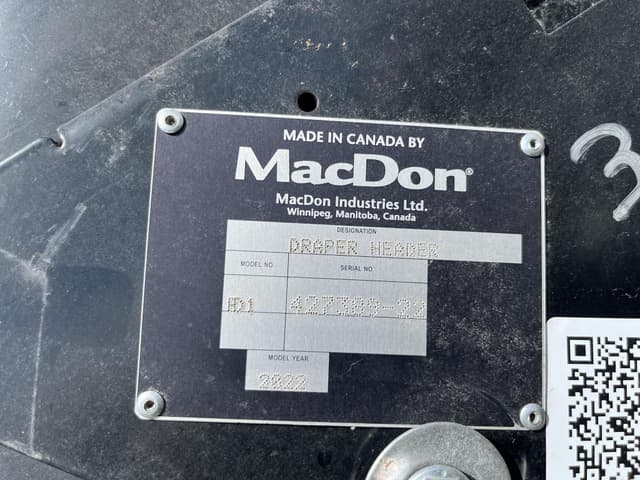 Image of MacDon FD145 equipment image 3