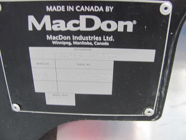 Image of MacDon FD240 equipment image 1