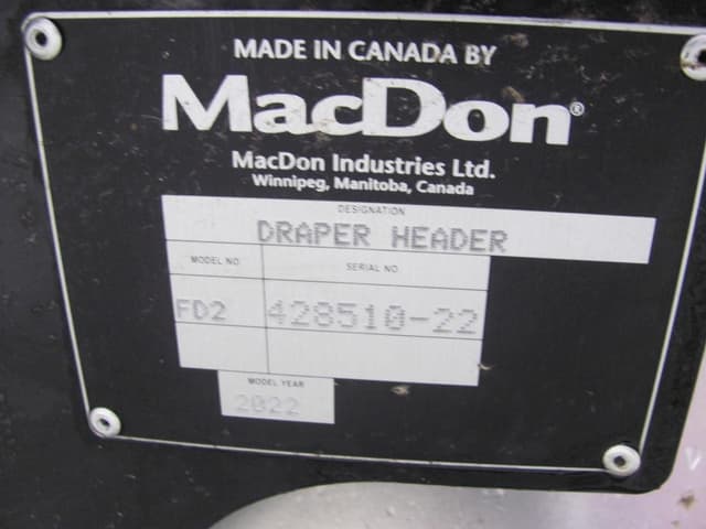 Image of MacDon FD240 equipment image 1