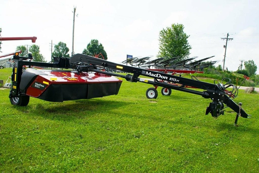 SOLD - 2022 MacDon R113 Stock No. 12260998 Hay and Forage with 13 ft ...