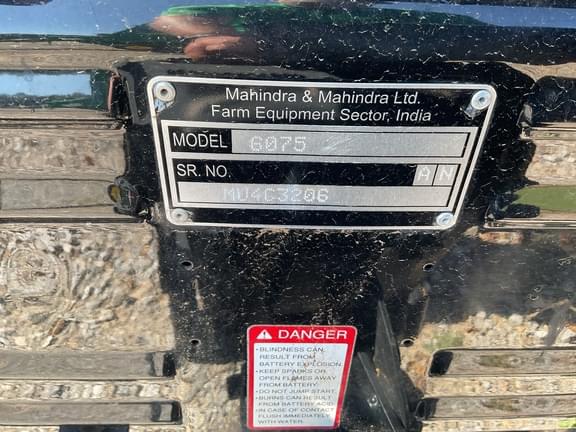 Image of Mahindra 6075 equipment image 1