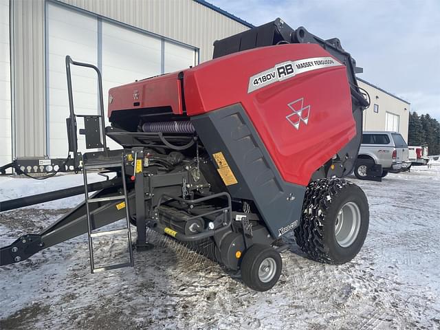 Image of Massey Ferguson RB4180V equipment image 1