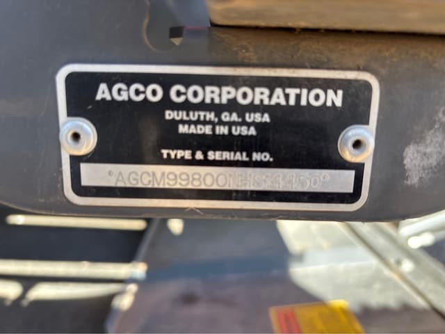 Image of Massey Ferguson WR9980 equipment image 2