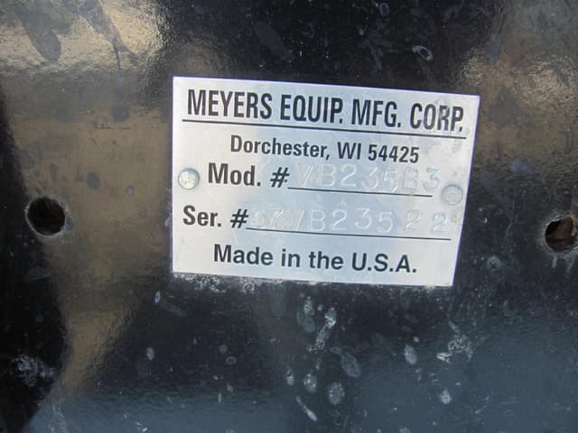 Image of Meyer's VB235 equipment image 2